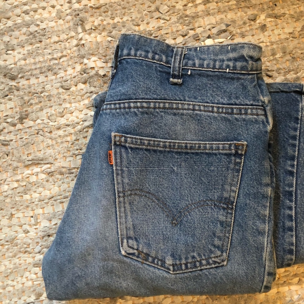 !RARE! Orange Tag Flair leg Vintage denim Levi’s